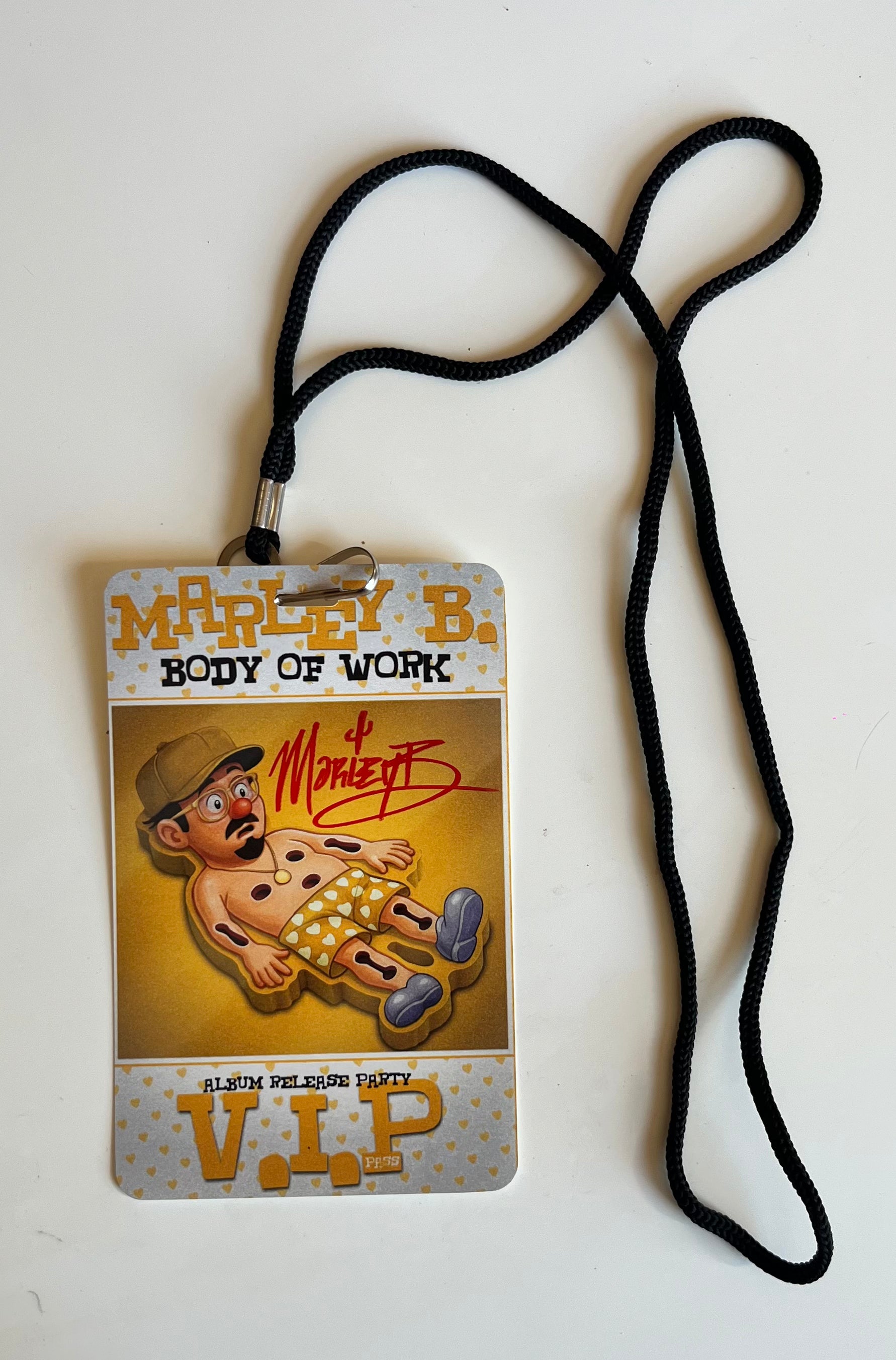 Signed VIP Badge